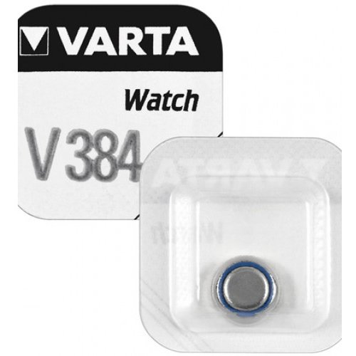 Baterie buton Varta oxid de argint V384/SR41 AG3 1.55V 40mAh