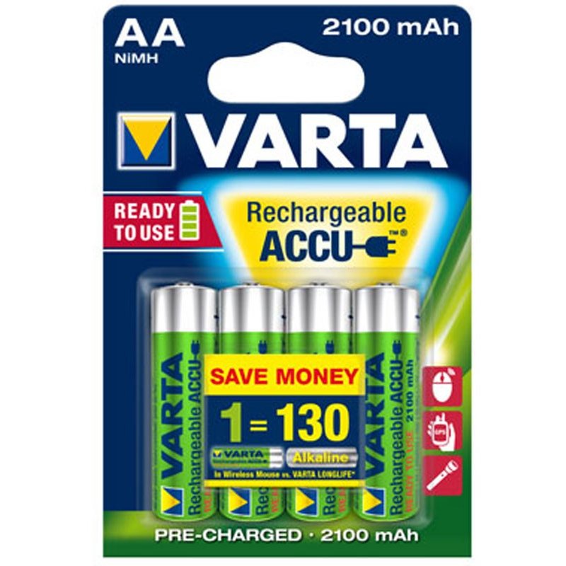 Varta Acumulator Ni-MH Mignon (AA,R6) 1,2V 2100 mAh 4 buc