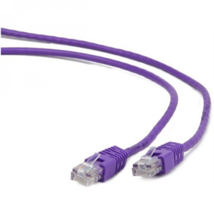 Cablu UTP Gembird Patchcord Cat 5e 2m Mov