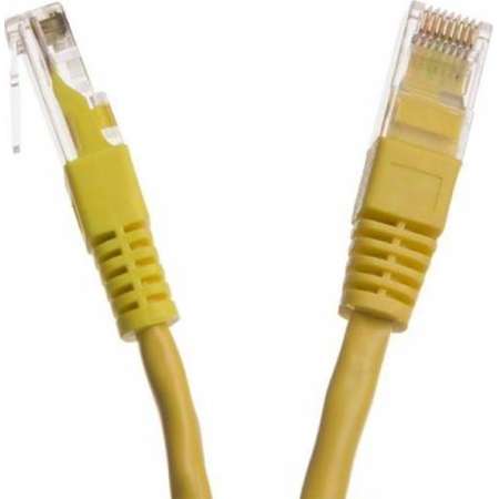Cablu UTP DBX Patchcord Cat 5e 2m Galben