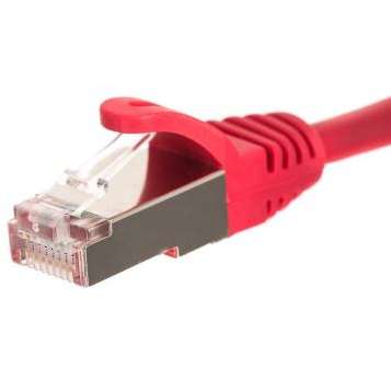Cablu FTP NETRACK Patchcord Cat 5e 0.25m Rosu