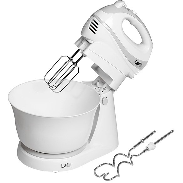 Mixer cu bol rotativ MRK002M 300W 5 viteze alb