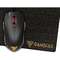 Mouse Gamdias Demeter Gaming E1 3200 DPI Black