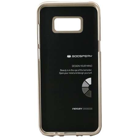 Husa Protectie Spate Goospery My-JellyMetal pentru Samsung Galaxy S8 Plus Auriu