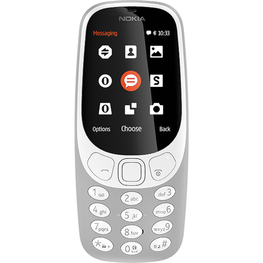 Telefon mobil 3310 (2017) Dual Sim Grey thumbnail