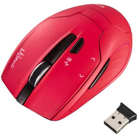 Mouse Hama Wireless Milano 53942  2400 dpi Rosu
