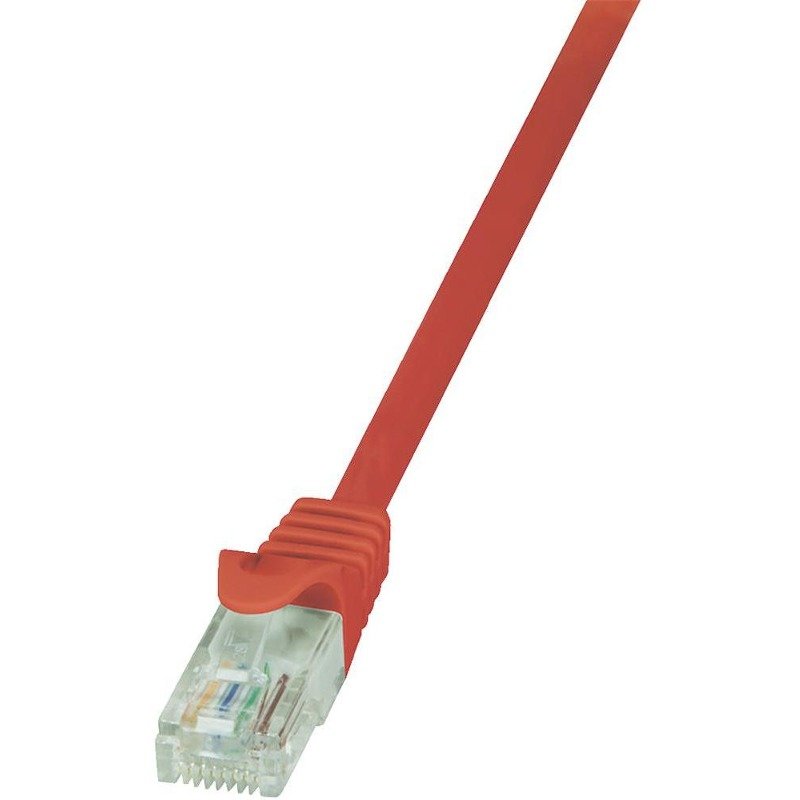 Cablu UTP Patchcord Cat 5e 7.5m Rosu