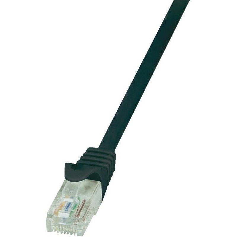 Cablu UTP Patchcord Cat 5e 7.5m Negru