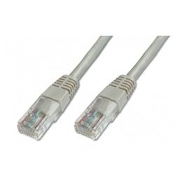 Cablu UTP Patchcord Cat 5e 5m Gri