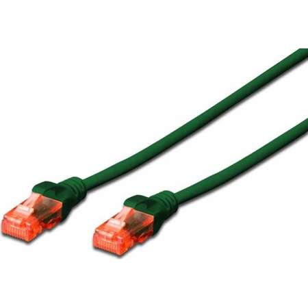 Cablu UTP Digitus Premium Patchcord Cat 6 0.5m Verde
