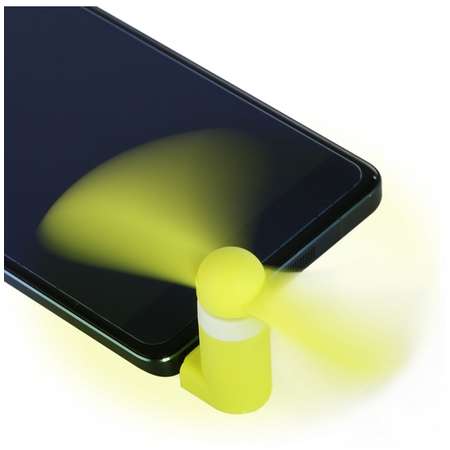 Ventilator mini portabil Benks Android microUSB verde