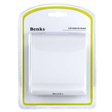 Suport de birou pentru telefoane si tablete Benks 3.5 - 11 inch alb