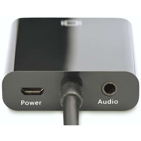 Adaptor Audio-Video Digitus HDMI type A to VGA FHD 3.5mm MiniJack Black
