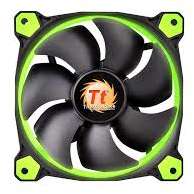 Ventilator Thermaltake Riing 12 High Static Pressure 120mm Green LED