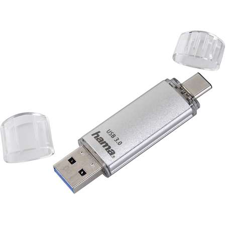 Memorie USB Hama C-Laeta 16GB USB 3.1/3.0 Grey
