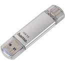 Memorie USB Hama C-Laeta 16GB USB 3.1/3.0 Grey