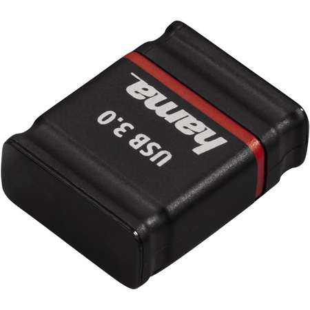 Memorie USB Hama Smartly 16GB USB 3.0 Black / Red