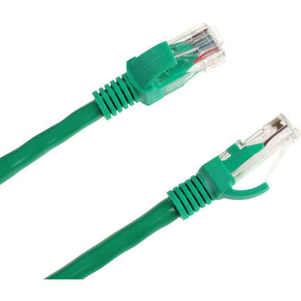Cablu UTP Intex Patchcord Cat 5e 10m Verde