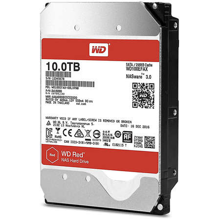 Hard disk WD Red 10TB SATA-III 3.5 inch 256MB IntelliPower