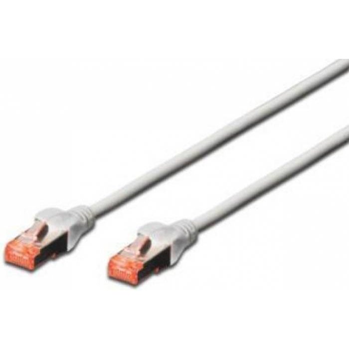 Cablu de retea Premium Patchcord Cat 6 SSTP 20m Gri