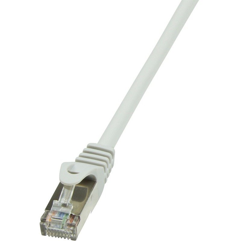 Cablu F/UTP Patchcord Cat 5e 10m Gri