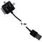 Cablu de date Whitenergy 09983 microUSB / miniUSB / 30 pin Apple 1m negru