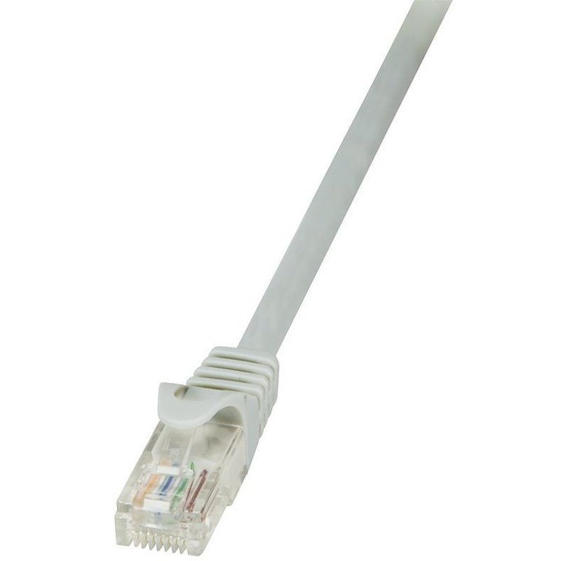 Cablu U/UTP EconLine Patchcord Cat 6 1m Gri