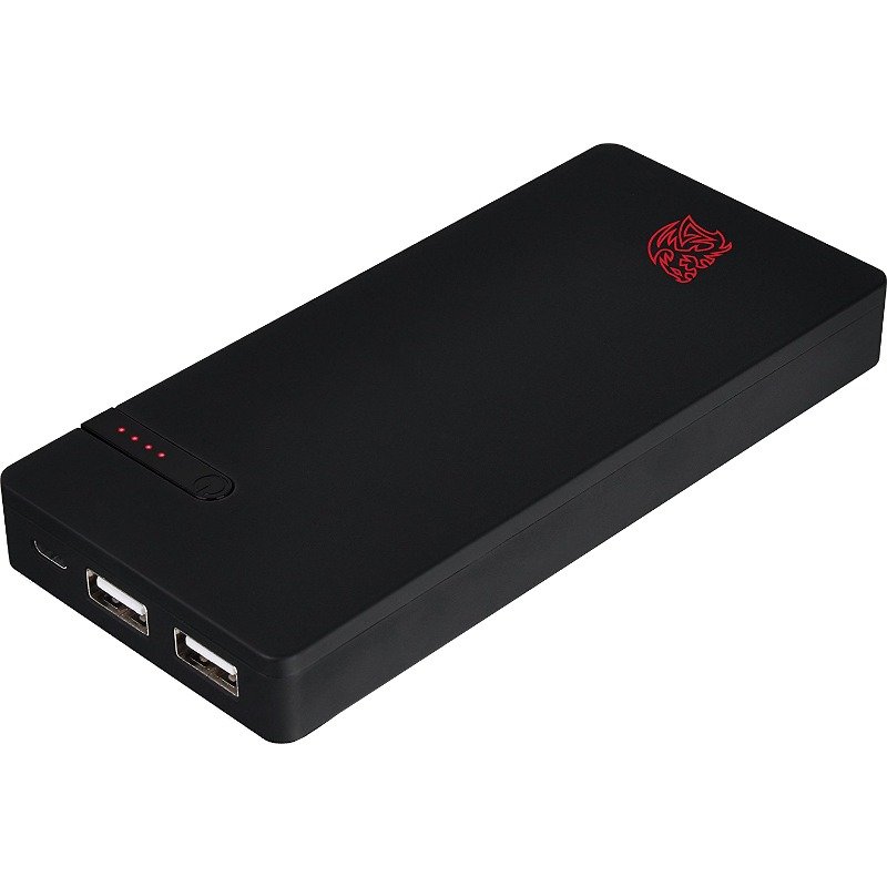 Acumulator extern Tt eSports Battle Dragon 10000 mAh  2x USB Black