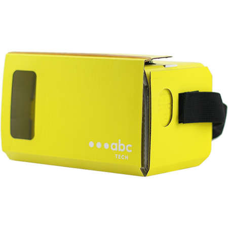 Ochelari VR ABC Tech Cardboard Yellow