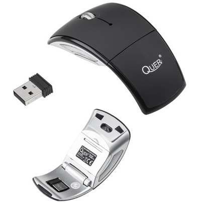 Mouse wireless Quer G-66 Arc Black