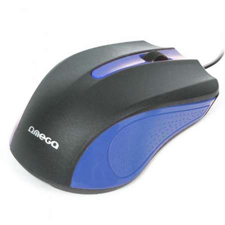Mouse Omega OMG05 Optic 1000DPI + MousePad Gel  Blue