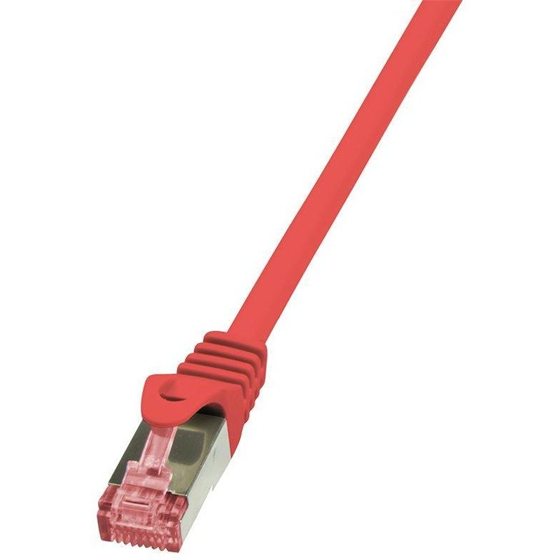 Cablu S/FTP PrimeLine Patchcord Cat 6 3m Rosu