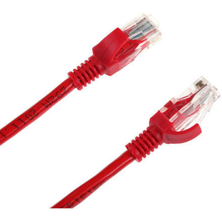 Cablu UTP Intex Patchcord Cat 6e 5m Rosu
