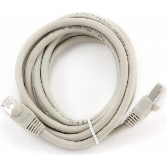 Cablu FTP Patchcord Cat 6 LSZH jacket CU 3m Gri