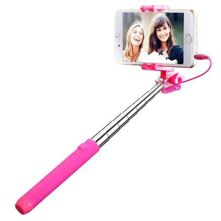 Selfie stick Mpow MBT22P Mini Pink