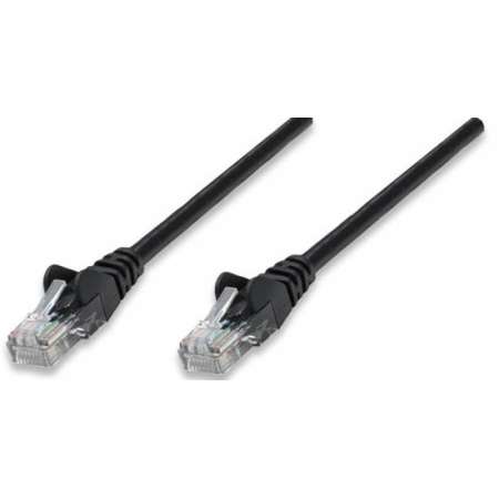 Cablu UTP Intellinet Patchcord Cat 5e 1m Negru