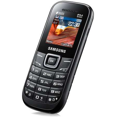 Telefon mobil Samsung E1207 Dual Sim  Black