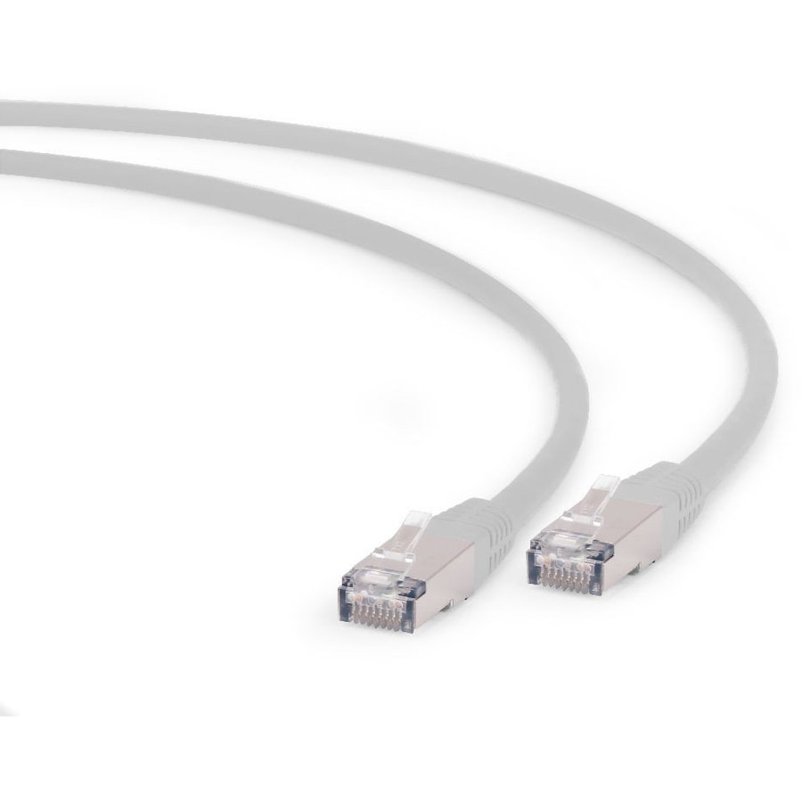 GEMBIRD PP6A-LSZHCU-1M Gembird patchcord RJ45, cat. 6A,SFTP, LSZH, 1m, gray - imagine 2