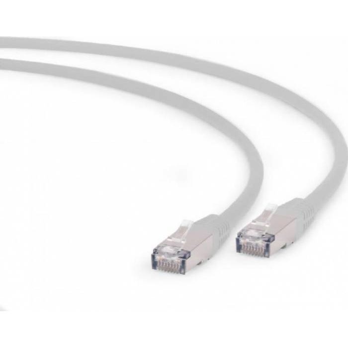 Cablu FTP Patchcord Cat 6A LSZH 0.25m Gri