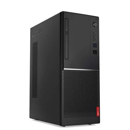 Sistem desktop Lenovo V520 Tower Intel Core i3-7100 8GB DDR4 256GB SSD Windows 10 Black