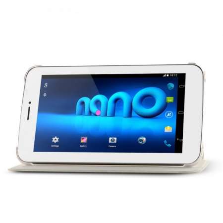 Husa tableta Allview flip pentru AX5 Nano Q Alb