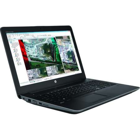 Laptop HP ZBook 15 G4 15.6 inch Full HD Intel Core i7-7700HQ 16GB DDR4 1TB HDD 256GB SSD nVidia Quadro M2200 4GB FPR Windows 10 Pro Black
