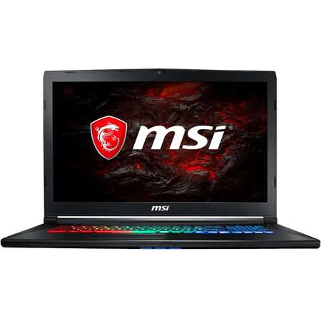 Laptop MSI GP72MVR 7RFX Leopard Pro 17.3 inch Full HD Intel Core i7-7700HQ 8GB DDR4 1TB HDD 256GB SSD nVidia GeForce GTX 1060 3GB Windows 10 Black