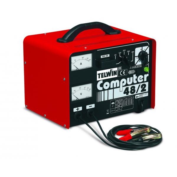Redresor auto Telwin COMPUTER 48/2 PROF 230V Roșu