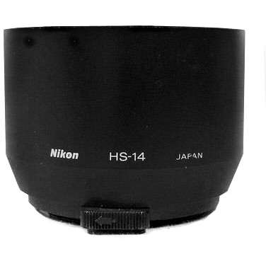 Parasolar Nikon HS-14 de tip snap-on 52mm pentru 105mm f/2.8D