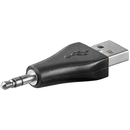 USB2 ADAP AM-3,5M USB 2.0 A tata la 3.5mm stereo tata