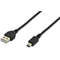 Cablu ASM USB 2.0 HighSpeed  Cable USB A M miniUSB B (5pin) M  1,8m