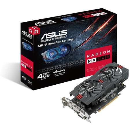 Placa video ASUS AMD Radeon RX 560 O4G 4GB DDR5 128bit