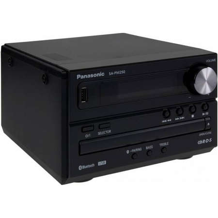Microsistem Panasonic SC-PM250EG-K 20W Black