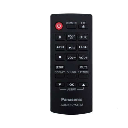 Microsistem Panasonic SC-PM250EG-K 20W Black